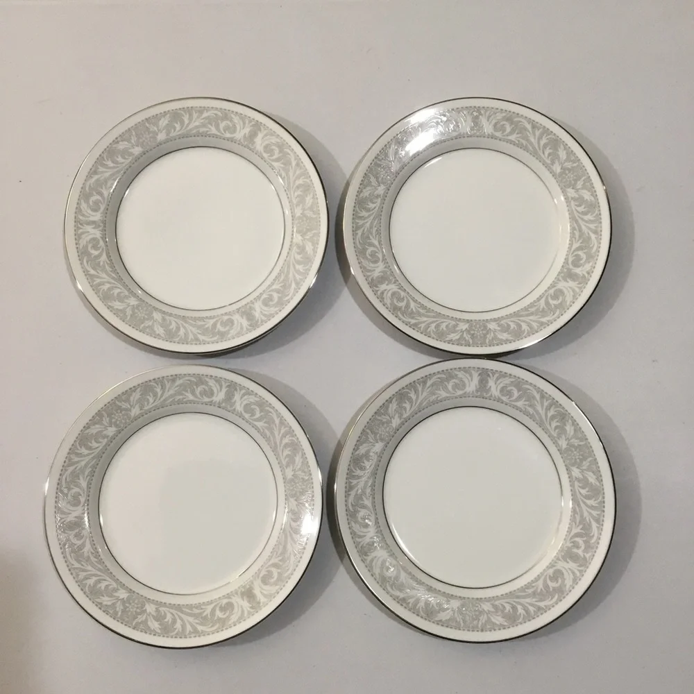 Vintage 70’s Imperial ‘Whitney’ Bread Plates Set of 4